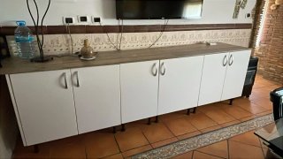 Muebles de cocina blancos