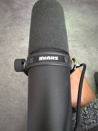 Micrófono Shure SM7B Negro