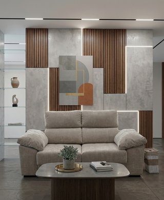 Sofá 2 Plazas Ultra Confort Beige