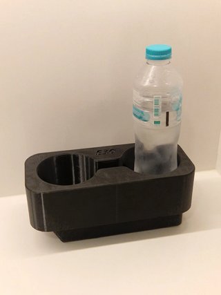 Porta-copos BMW E30 Duplo c/ Slot Telemóvel