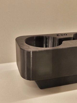 Porta-copos BMW E30 Duplo c/ Slot Telemóvel