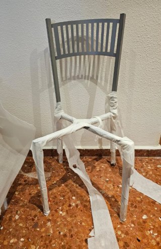 Silla Cocina Tapizada Blanco Anet