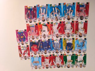 Colección cromos fútbol Adrenalyn XL