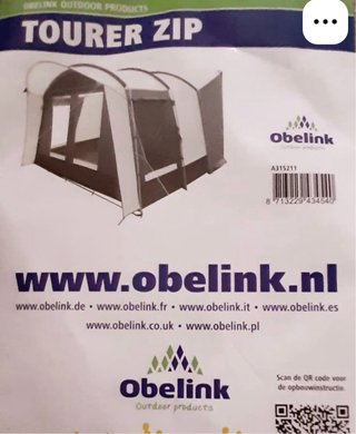 Avance tienda camper/caravana