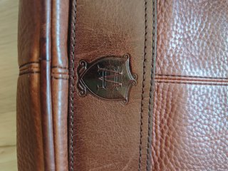 Maletín Massimo Dutti Piel Marrón