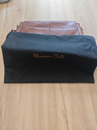 Maletín Massimo Dutti Piel Marrón
