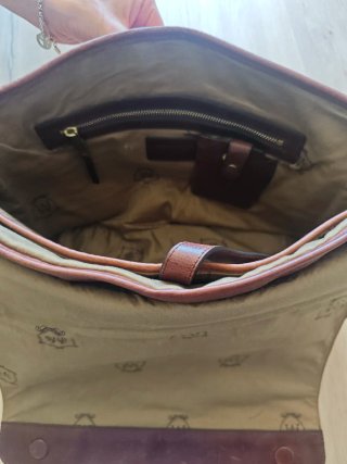 Maletín Massimo Dutti Piel Marrón