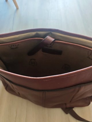 Maletín Massimo Dutti Piel Marrón