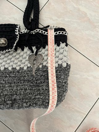 Borsa uncinetto fatta a mano