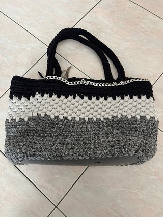 Borsa uncinetto fatta a mano