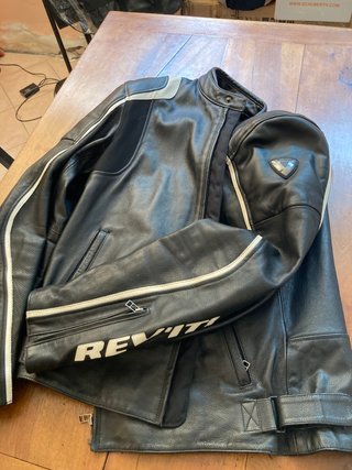 Giacca pelle Rev'it! taglia 54