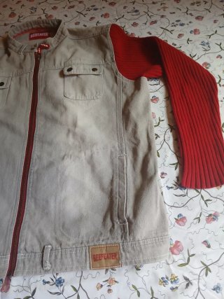 Chaqueta Beefeater Beige Vintage