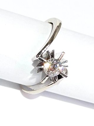 Anillo Diamante Solitario 0.35 ct