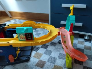 Pista de coches Fisher Price