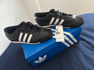 Adidas Italia Talla 45 Negro Blanco