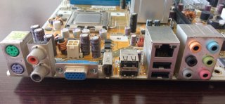Placa Base IPIBL-LB + Intel Quad Core Q9400 + 8GB