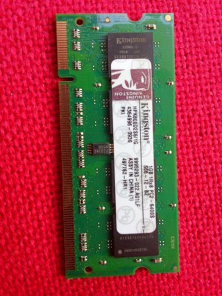 2x RAM DDR2 Nanya Kingston 1GB PC2-4200S