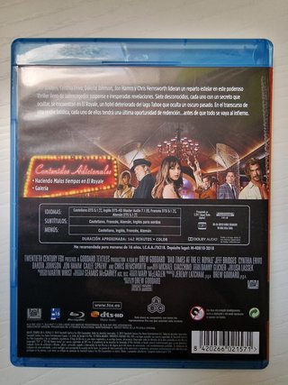 Blu-ray Malos tiempos en el Royal