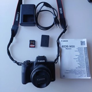 Canon EOS M50 Mark II + 130€ en accesorios