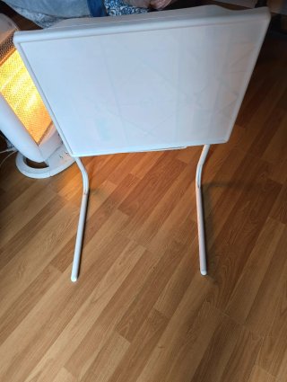 Mesa Auxiliar Plegable para Cama