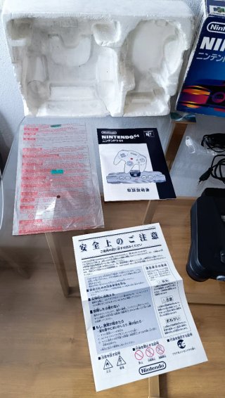 Nintendo 64 Negra Completa con Caja