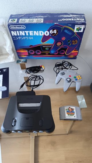 Nintendo 64 Negra Completa con Caja