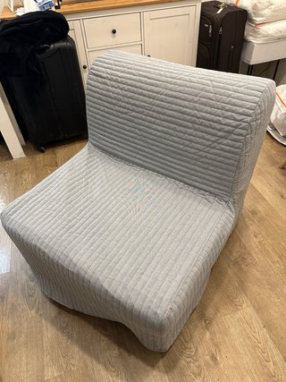 Butaca convertible Ikea Ilit gris