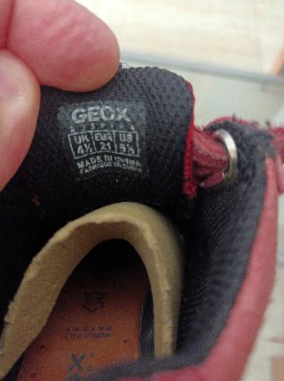 Zapatillas Geox Piel Talla 21