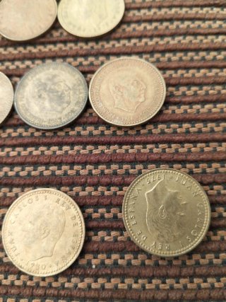 Monedas 8 Pesetas (Varias Fechas)