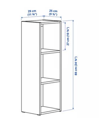 Estantería blanca Smagora Ikea