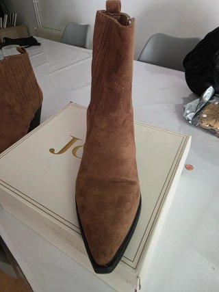 Botas marrones de ante