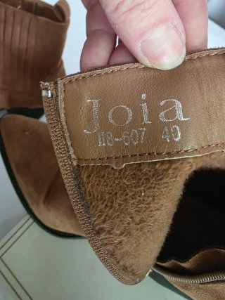 Botas marrones de ante