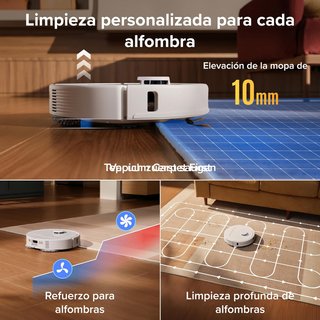 Robot Aspirador Roborock Qrevo S Pro Blanco NUEVO