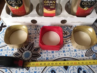 6 Vasetti/Bicchieri per alimenti o anche x cocktai