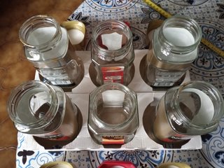 6 Vasetti/Bicchieri per alimenti o anche x cocktai