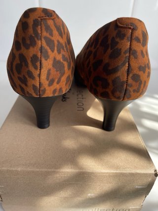 Zapatos Clarks Marrones Estampado Animal