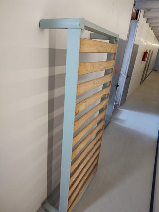 Base Cama 90cm Madera Maciza