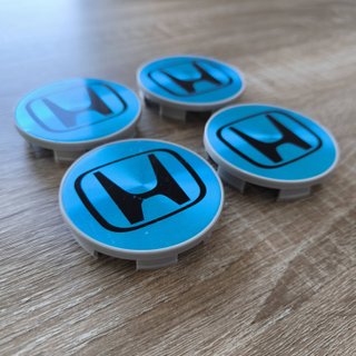 TAPABUJES HONDA 69mm ALUMINIO - EMBLEMAS HONDA