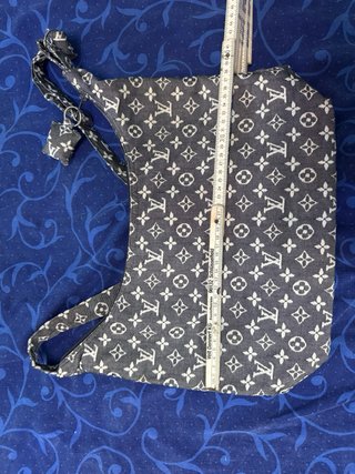 Borsa Denim Monogram Y2K