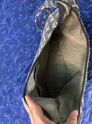 Borsa Denim Monogram Y2K