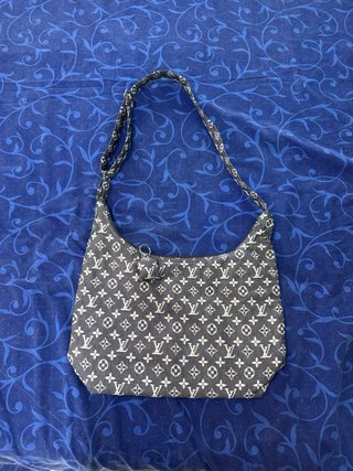 Borsa Denim Monogram Y2K