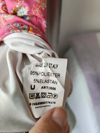 Falda larga estampada floral