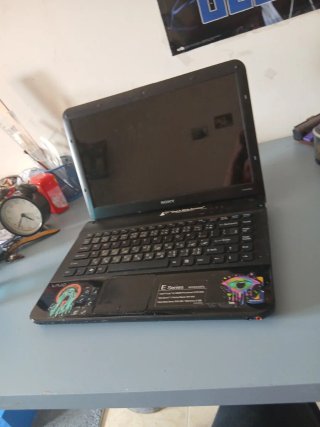 Sony VAIO Portátil Negro/Plata
