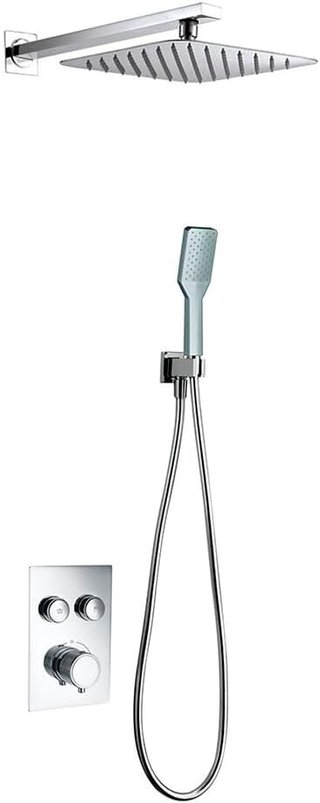 Grifo termostático ducha empotrable extraplano