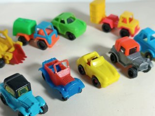Colección 9 coches de plástico de Kiosco Antiguos