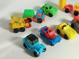 Colección 9 coches de plástico de Kiosco Antiguos