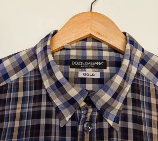 Camisa Dolce & Gabbana Hombre Talla M Cuadros