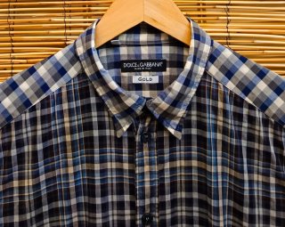 Camisa Dolce & Gabbana Hombre Talla M Cuadros