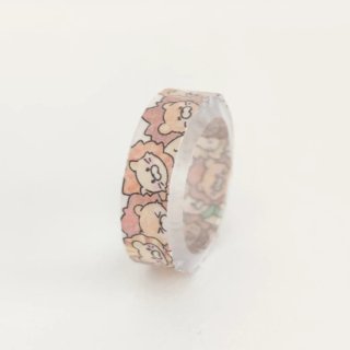 Anillos transparentes con animalitos.