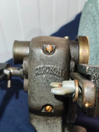 Afiladora Manual Antigua ALCYON Hierro Fundido